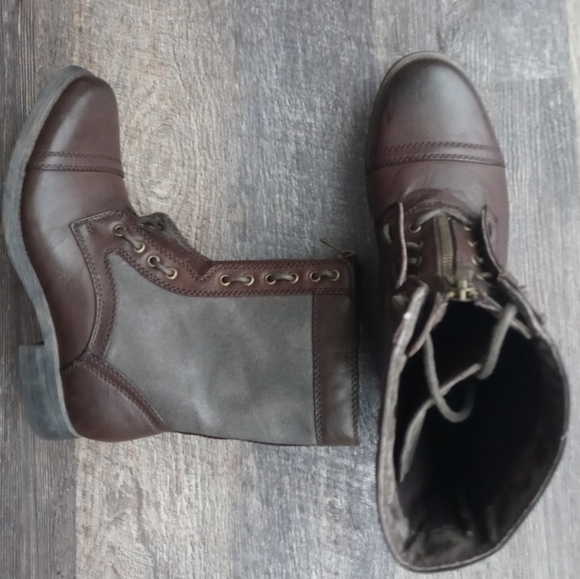 Steven Madden M-archer Combat Boots Sz 7M - Picture 3 of 11